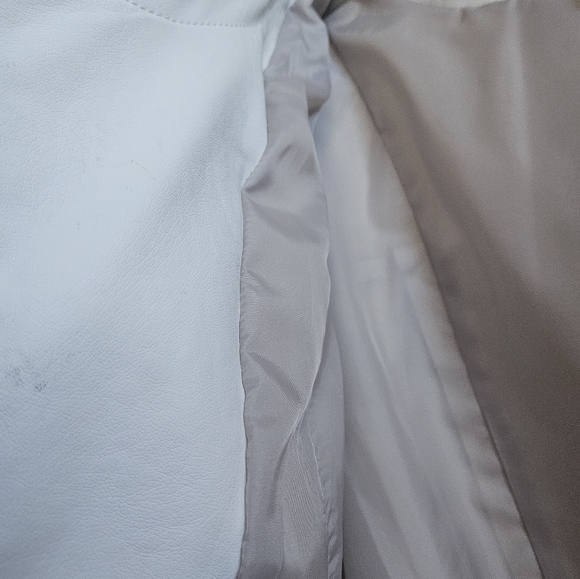 INC Faux Leather Jacket, large - Picture 11 of 16